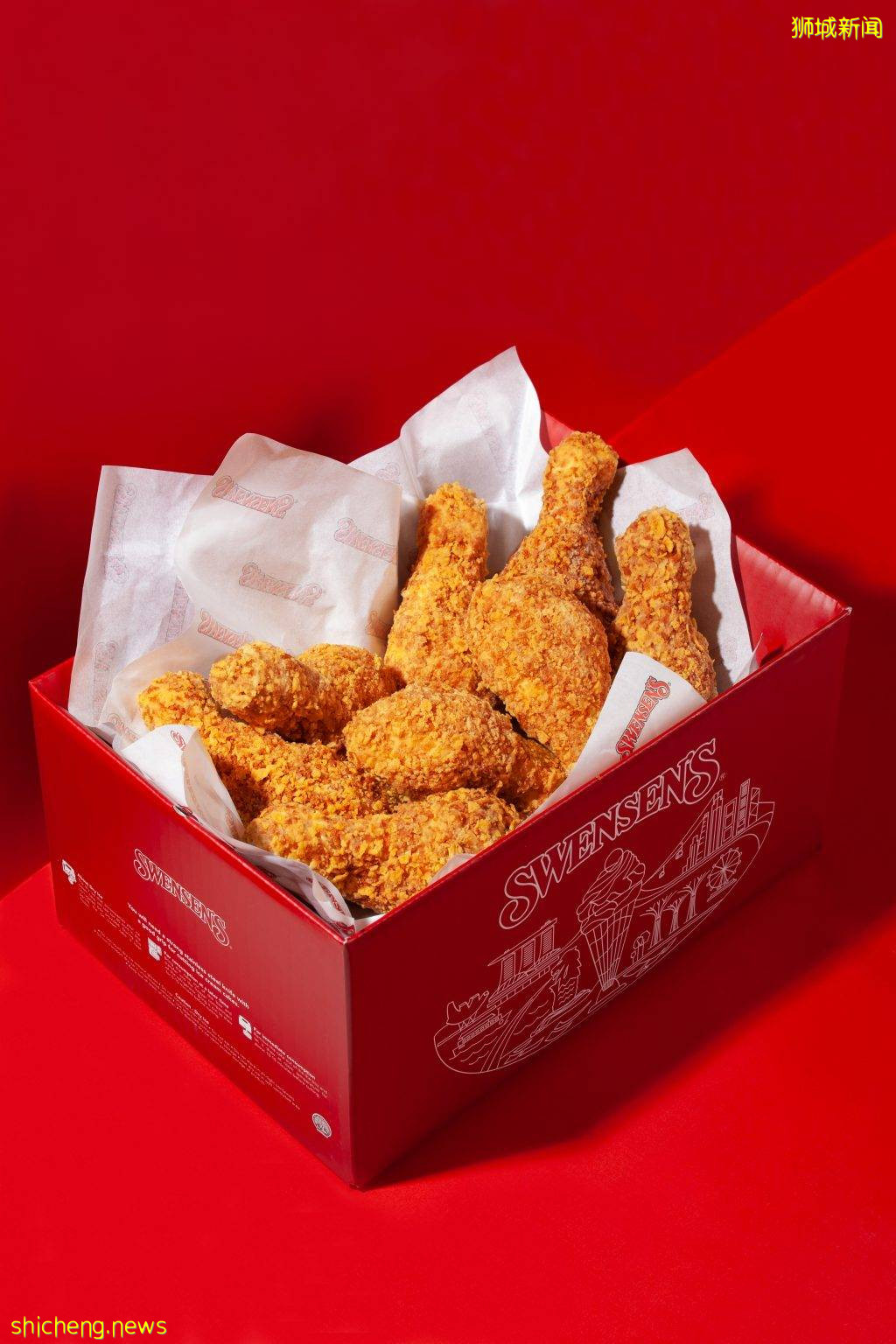 炸雞？冰淇淋？Swensen‘s推出炸雞超擬真炸雞外形冰淇淋😱 酥脆炸雞內陷竟然是香草味