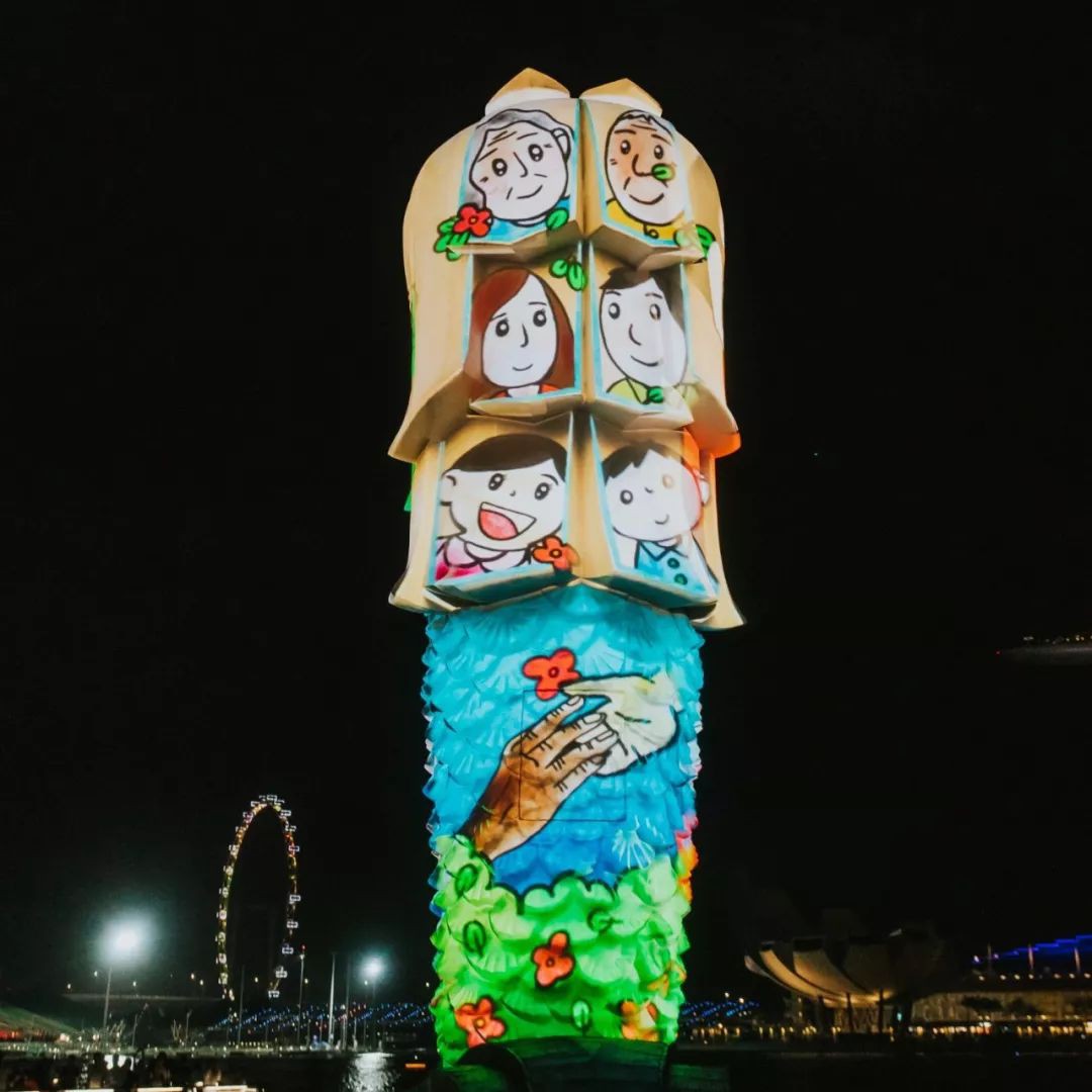 跨年倒计时!鱼尾狮、艺术科学博物馆“换新装”美炸