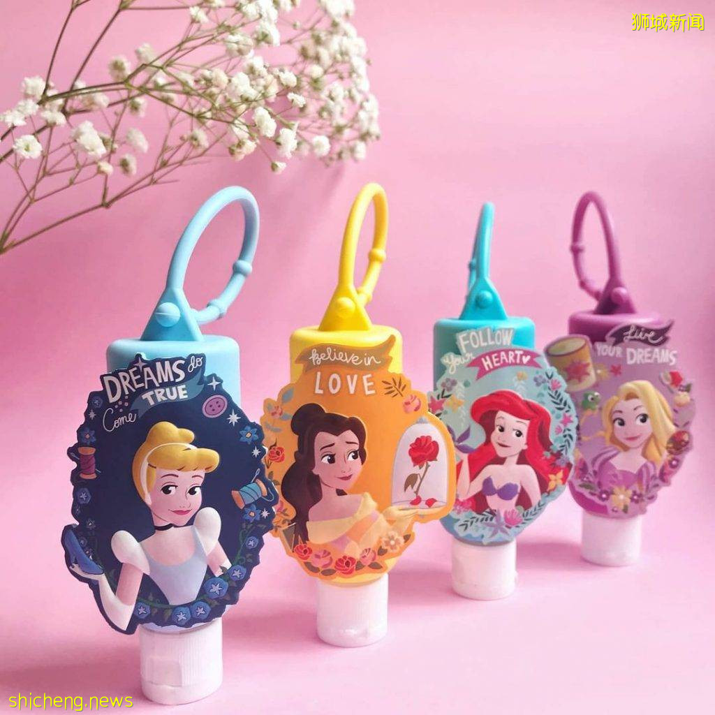 超萌好物✨Lifebuoy“迪士尼公主”洗手液👸小巧可愛、色彩鮮豔，一起隨身攜帶勤洗手💪
