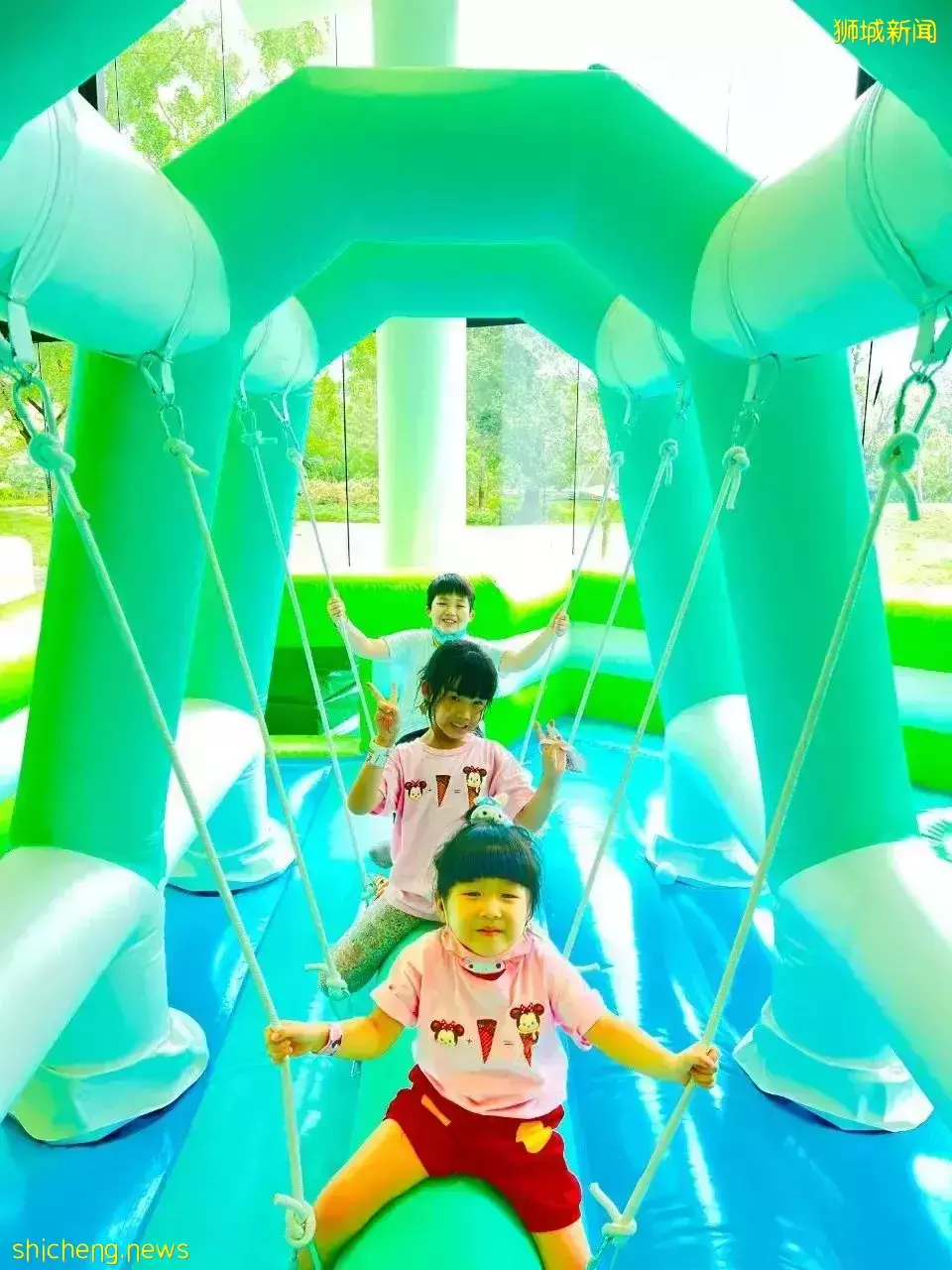 送票啦！藏在濱海灣花園裏的超級蹦床，孩子玩到不想回家