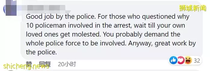 “大阵仗!我在新加坡金文泰看到6辆警车、10多名警察出动”