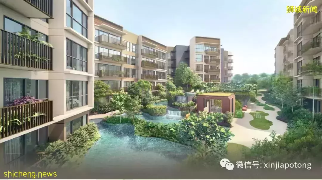 沁水軒 2021年最低開盤入場價的新私宅,5分鍾到地鐵,北部武吉坎貝拉小鎮大轉型