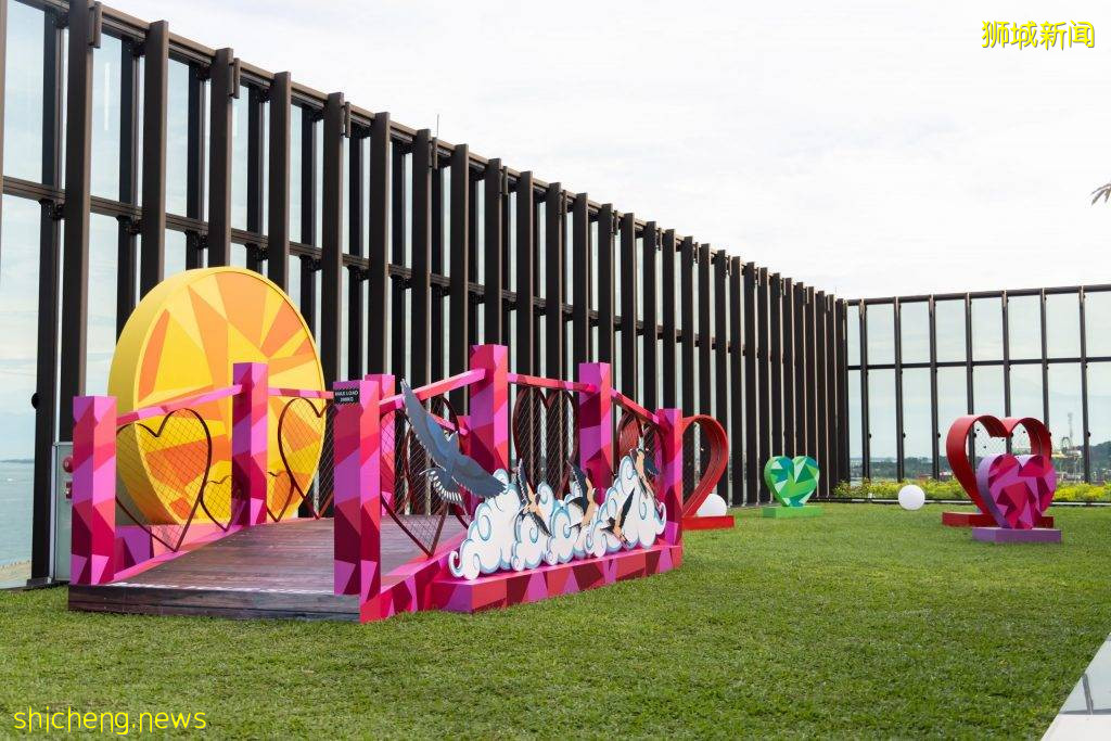 華族文化中心“愛情多色彩”打卡裝置🌈探討愛情表達、融入傳統節日元素,免費入場