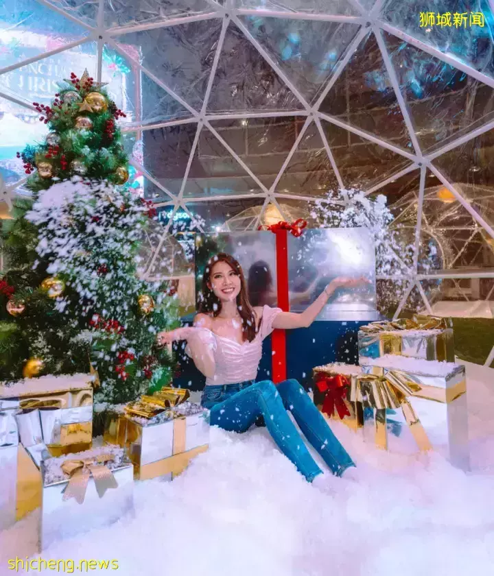 新加坡寒冷冬日合集☃人工降雪、室外溜冰，不出国也能在本地度过白色圣诞节🎄 