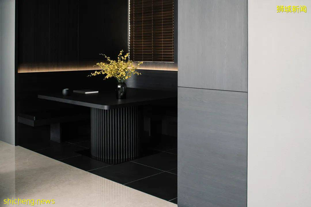 146㎡ 黑色调公寓,打造别样的轻奢感