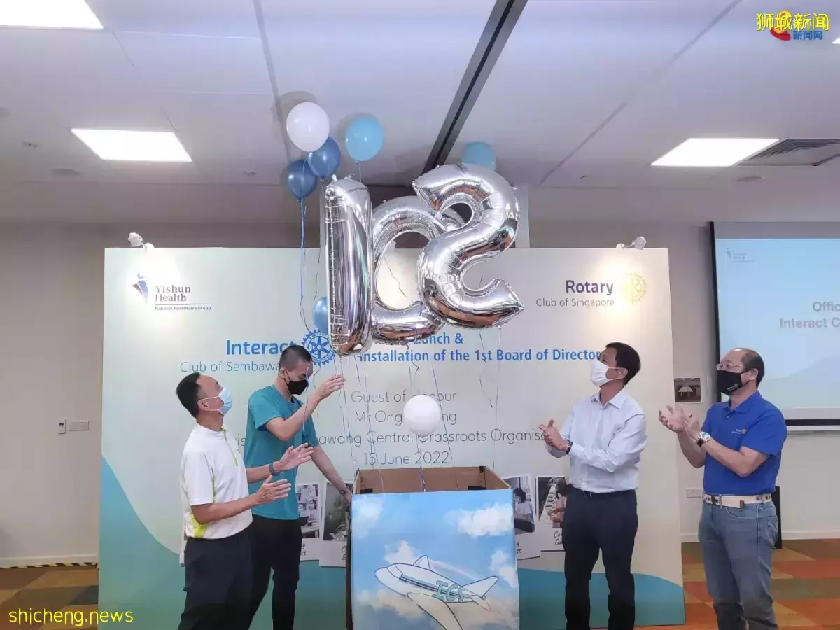 义顺保健集团同新加坡扶轮社及基层组织携手成立少年团 