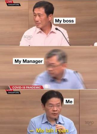 外媒問李顯龍：讓兩個部長管理新加坡疫情，是不是《鱿魚遊戲》