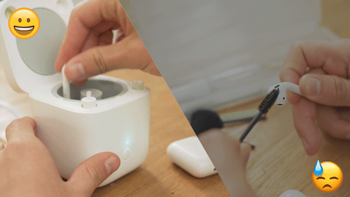 超迷你Airpods“洗衣機”來了！拯救你的髒髒耳機