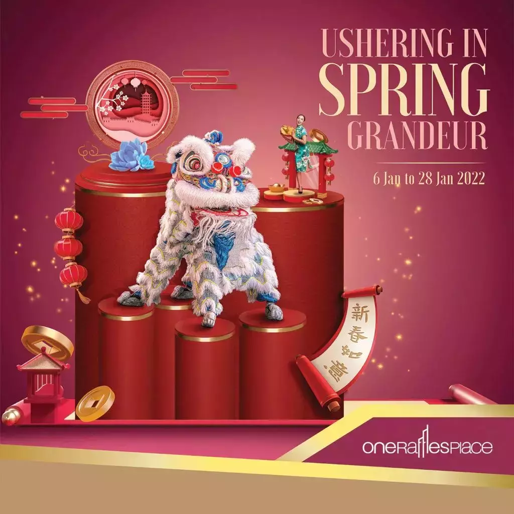 新加坡2022春節最好玩的20個活動都在這啦！插年花、海底下午茶、牛車水花燈展