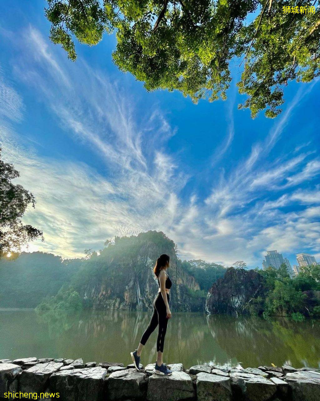免費不用錢😍新加坡礦湖打卡✨風景如畫、美如仙境，到戶外走一圈後神清氣爽