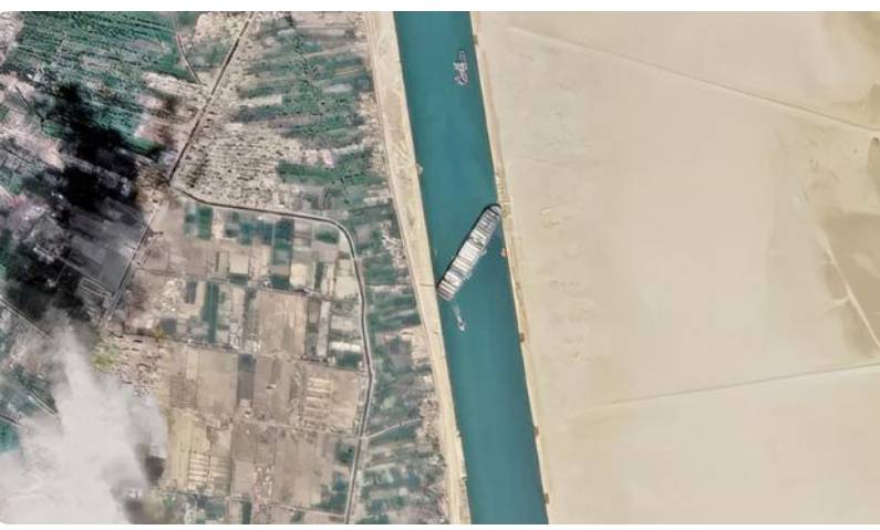 中国巨型货轮在苏伊士运河搁浅,或直接导致新加坡物价上涨