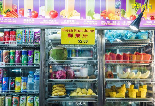 实拍新加坡人吃快餐的地方,看看物价怎样,很多中国游客也来排队