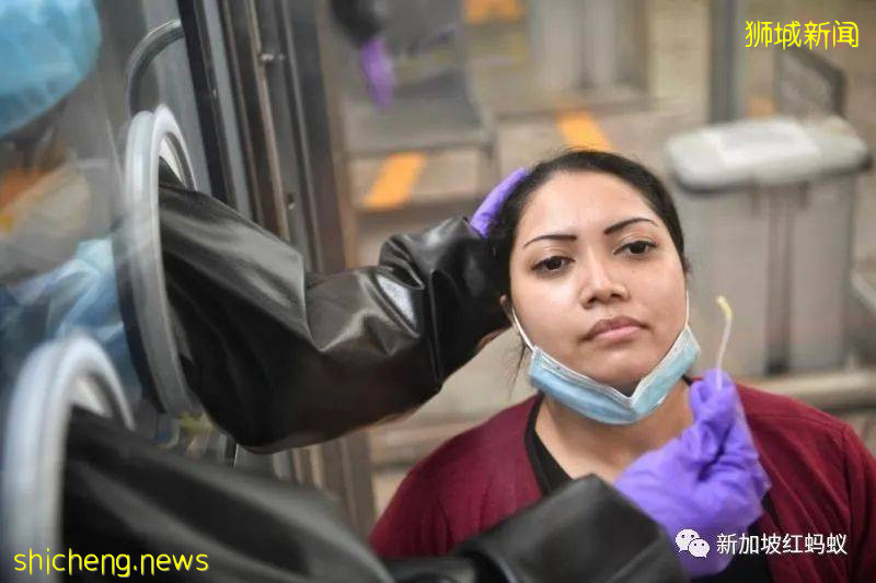 揭秘! 獅城冠病拭子檢測過程全公開 前後只需不到兩分鍾!