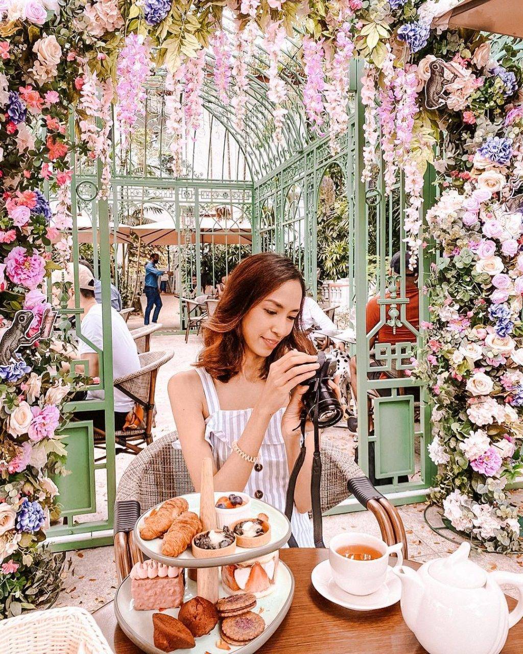 花园探店☕️ 隐藏版森系咖啡馆Wildseed Cafe🌹 经典复古建筑+巨型铁栅鸟笼,浓浓异国气息