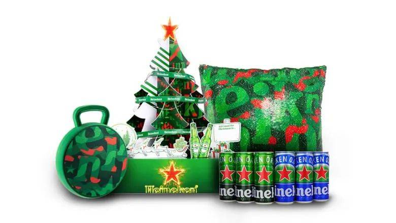 共饮一口冰啤，望来年更好