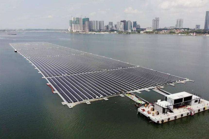 全球最大🔥 新加坡首座大型浮動太陽能系統工程完畢🔚 有效幫助減少碳足迹👍🏻