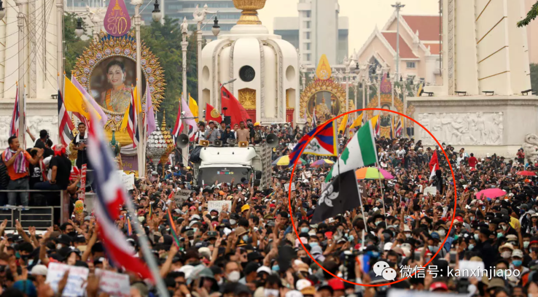 今增 7 | “泰国甄嬛”出狱首次回宫,曼谷骚乱持续,多处出现香港独立、台湾绿营旗帜