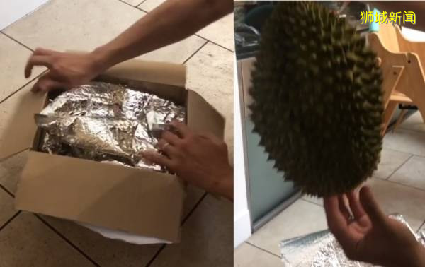 老婆吐槽:贵过和牛!伦敦砸钱买猫山王 陈哲艺边吃边想哭