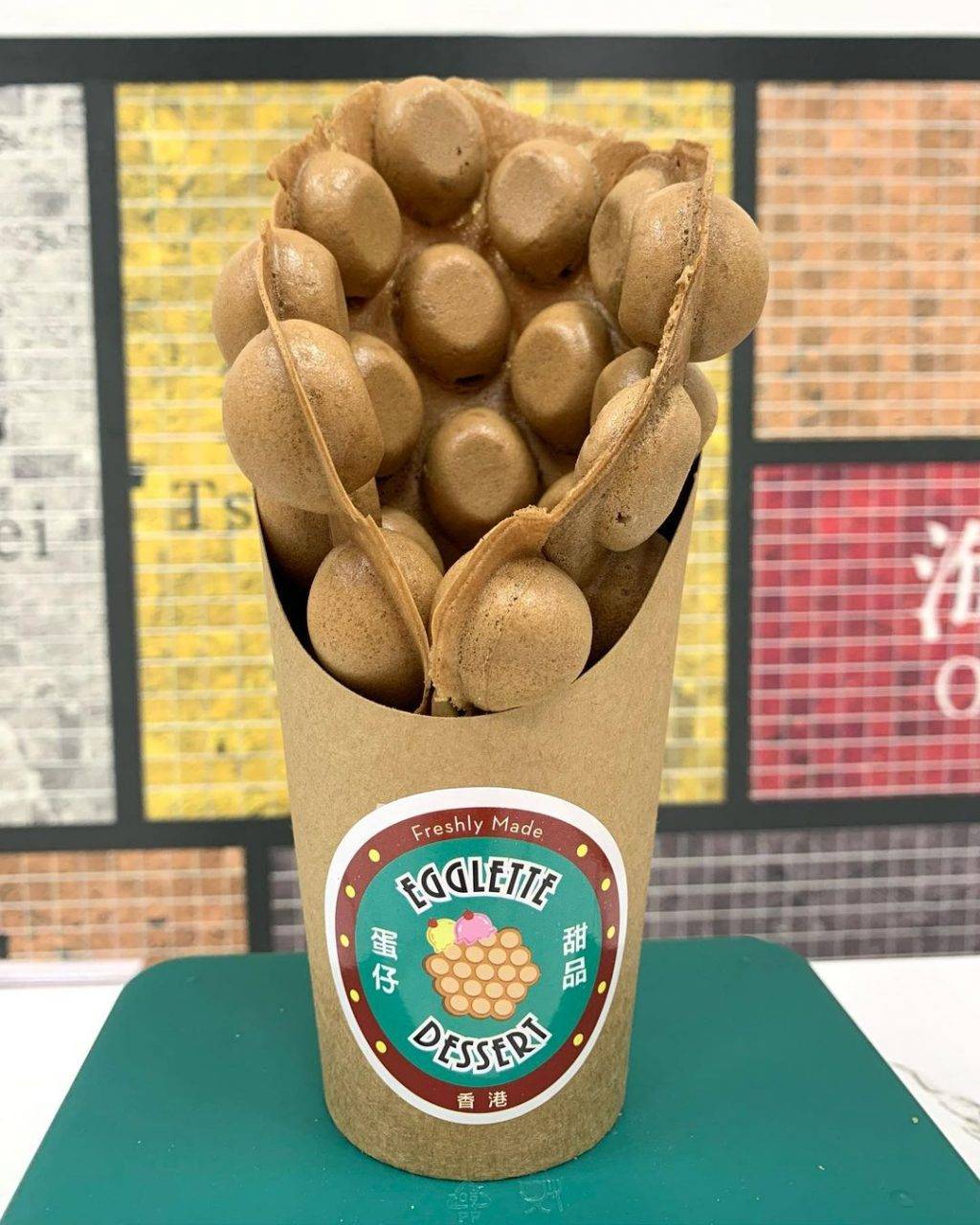 港風甜品店Egglette &amp; Dessert✨彩色瓷磚牆+酥脆雞蛋仔+經典糖水，吃完來拍複古大片📸