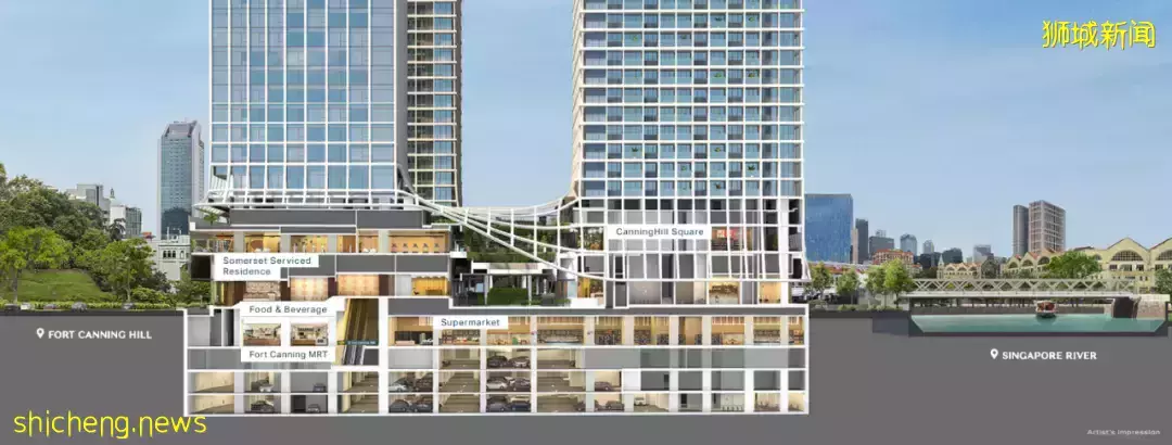 開盤不到10天，已售出超8成單元！是誰？—北靠山，南面水，克拉碼頭旁的綜合性項目Canninghill Piers 康甯河灣