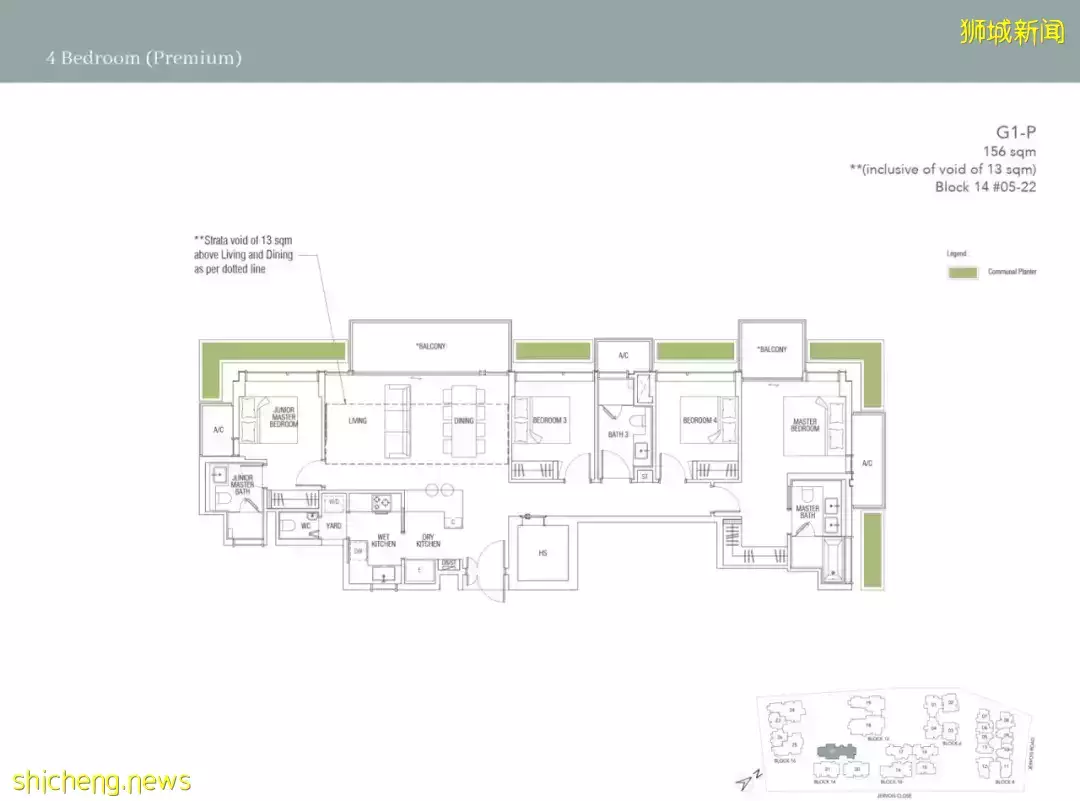 新加坡又出全景观公寓,示范了真正的花园式小区