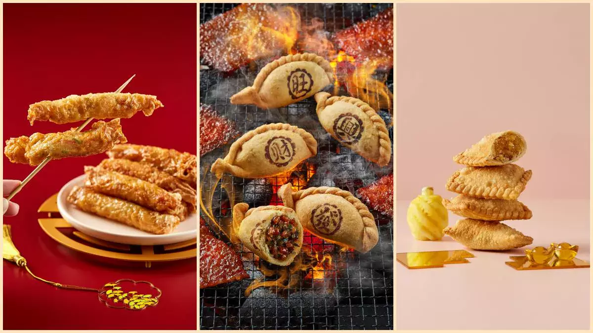 新加坡老曾记推出3款新年限量品！肉干鸡肉角、菠萝派、老虎虾五香