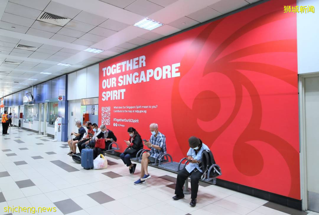 新加坡國慶在即 地鐵全換了新“花樣”