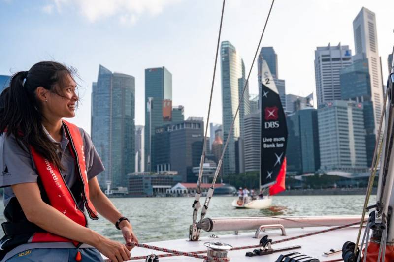 ⛵️DBS海湾航行,帆船上眺望滨海湾景色!🆓免费开放体验,位置有限