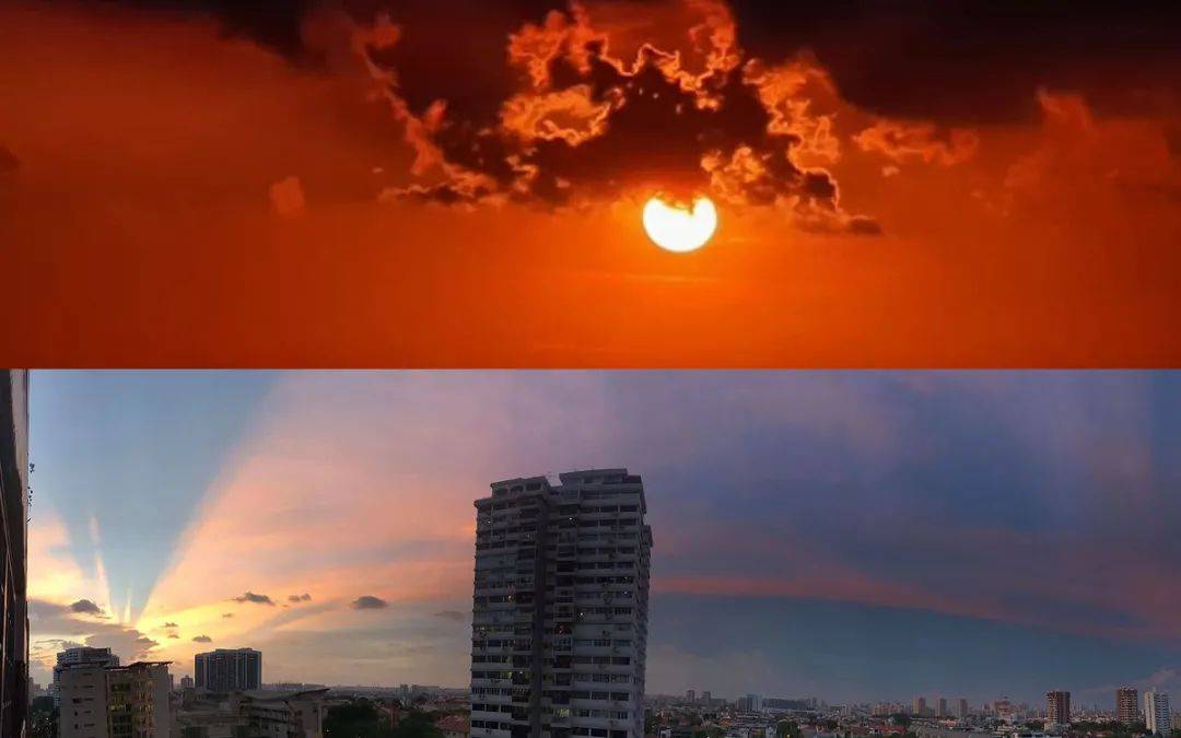 曙暮晖？反曙暮晖？今年迄今新加坡天空已出现哪几种自然光学现象