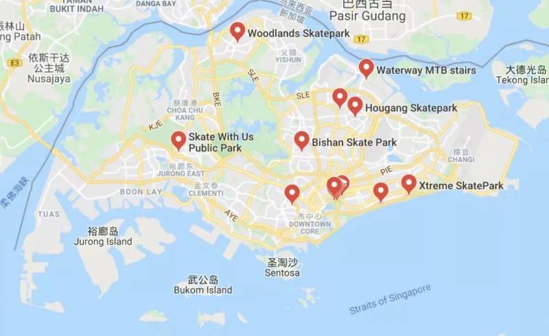 真正浪的人，走路都不用脚：新加坡滑板公园合集