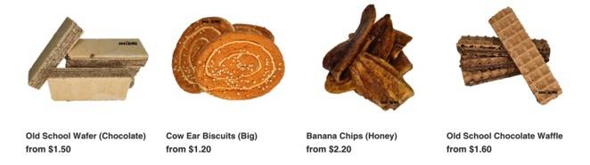 Northpoint City新開業的小吃店, 專賣“古早味”餅幹還有小吃