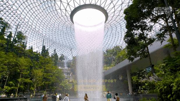 新加坡樟宜国际机场，超越机场的旅游胜地