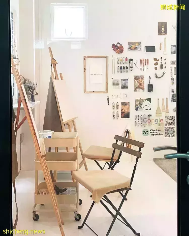 The Art Nooq马卡龙绘画体验课😍使用可食用涂料,亲手绘制彩色图案,好玩程度100%