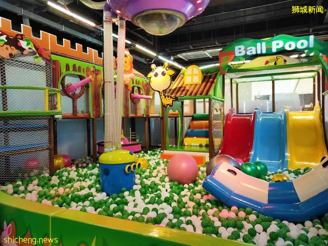 新加坡超適合遛娃的商場！遊樂場、攀岩牆、街機、水上樂園