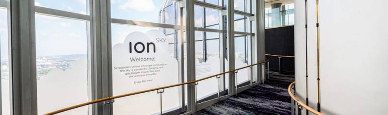 ION Sky送观景台门票!免费360度看新加坡全景,商场消费满 S$20,即可换取🆓门票