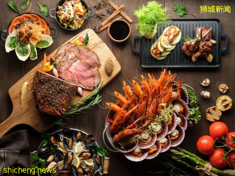 新加坡下半年自助餐買一送一大盤點!好久沒有吃自助了,要不要約起來