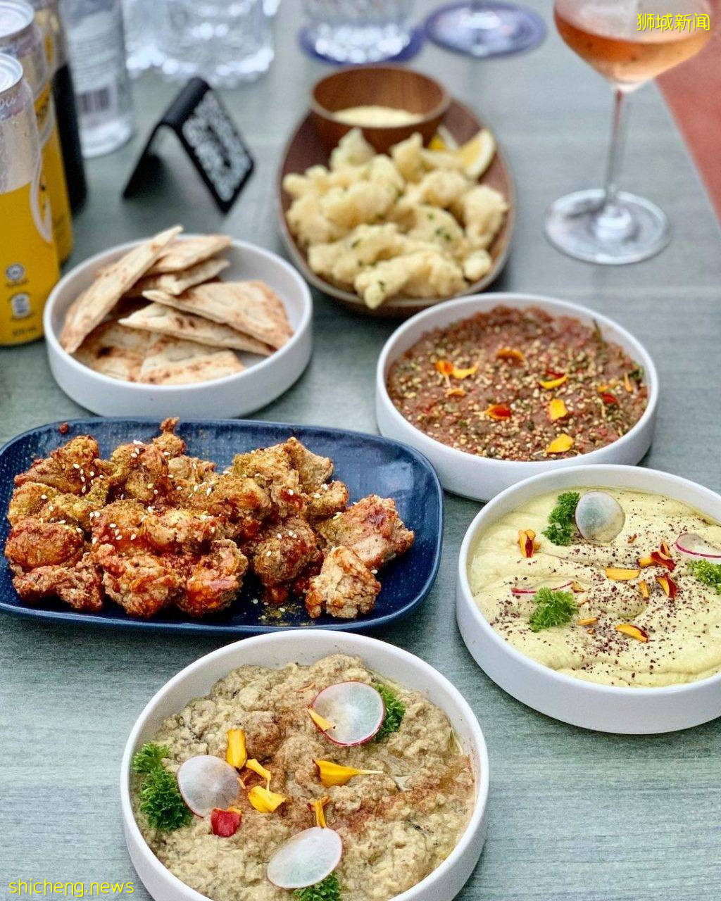 Tanjong Pagar屋頂酒吧“Levant”🍸四樓天台美景、小酌幾杯，感受地中海異國風情✨