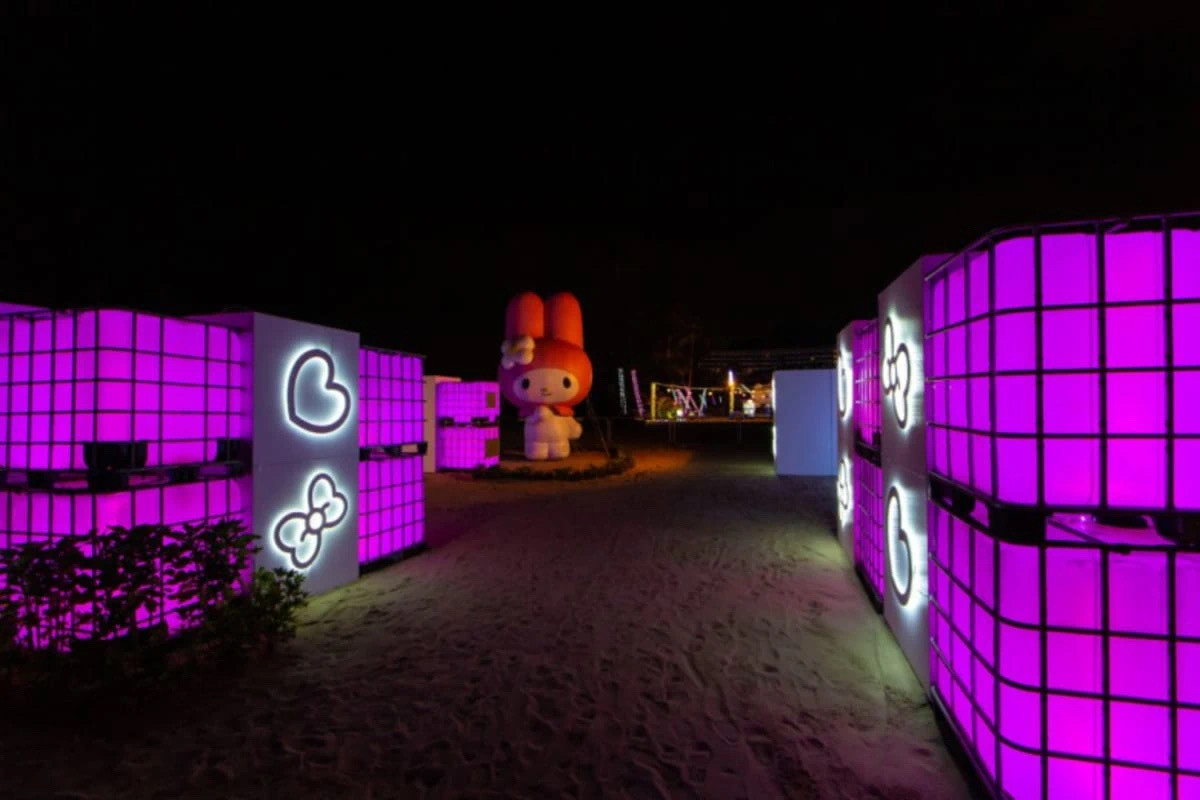 夜间活动“Island Lights”灯光展登场啦