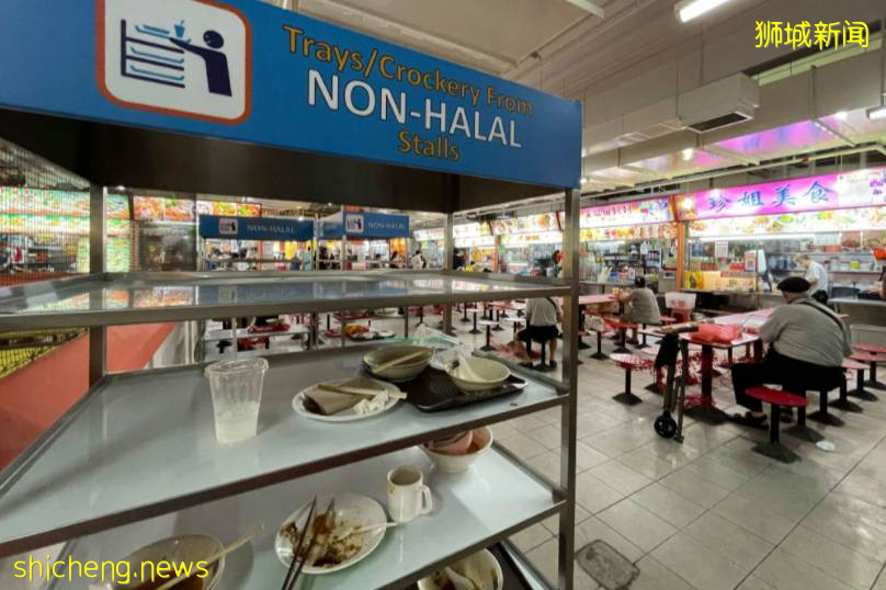 在新加坡小贩中心用餐后留下纸巾和食物残渣会被罚款吗?一文看懂