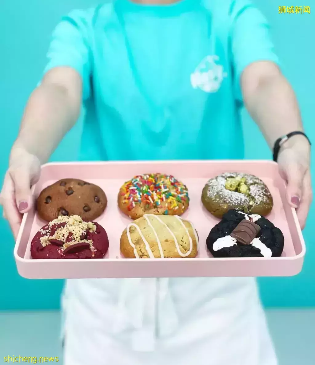 Nasty Cookie新分行落在怡丰城!艺术博物馆主题风格,延续蒂芙尼蓝经典色,快来打卡吧🍪