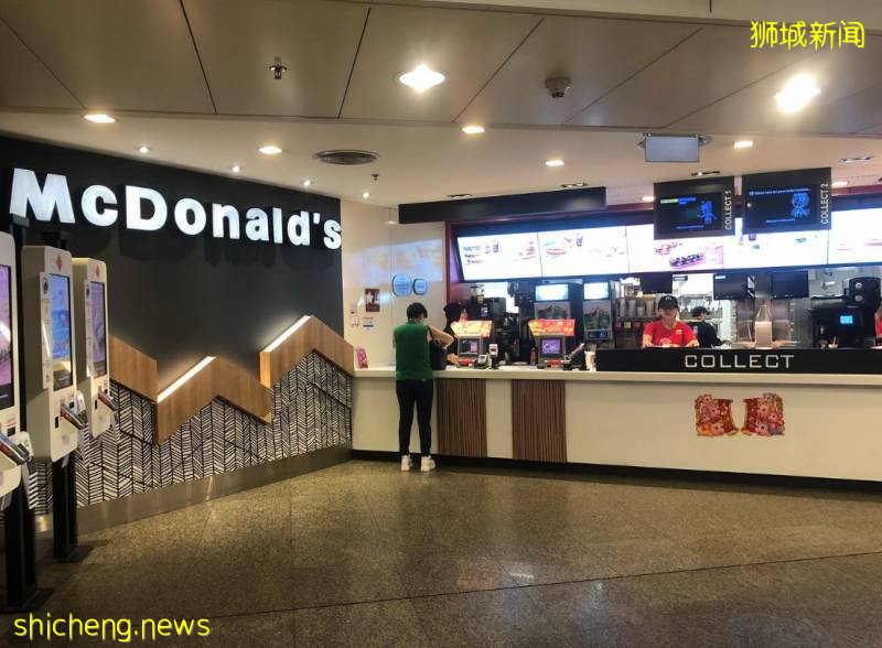 新加坡麦当劳延长营业时间， 并重新开放McCafe