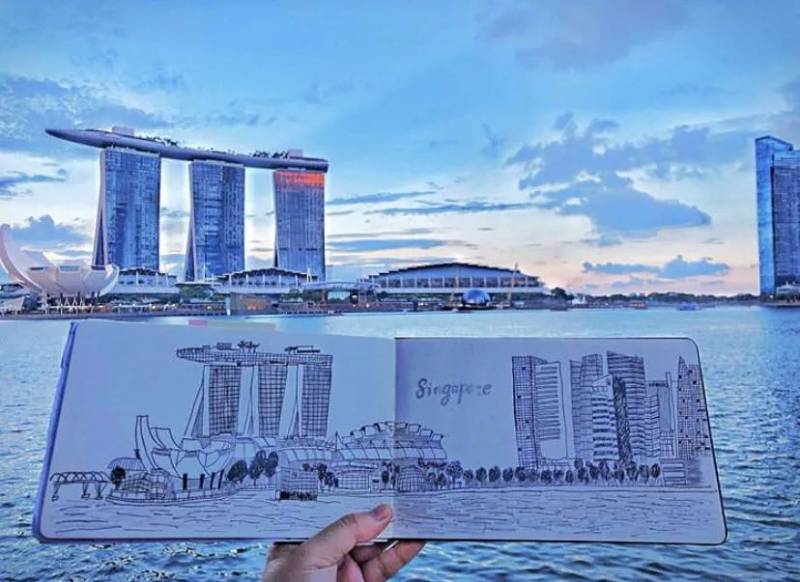 去哪里邂逅撞脸彭于晏,拜师周杰伦的坡国帅哥