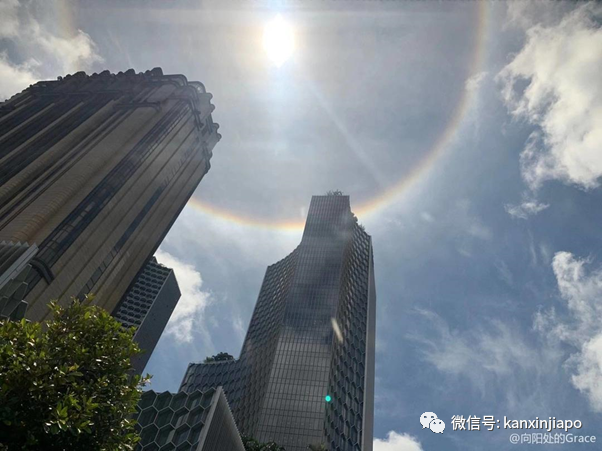 朋友圈刷屏!日晕奇景你们拍到了吗?