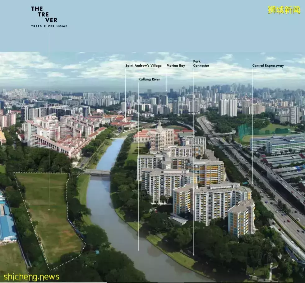 新加坡 The Tre Ver，波東巴西近地鐵樓盤，加冷河畔臨水而居，增值潛力巨大