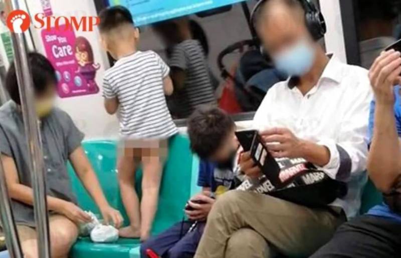 新加坡地鐵上的一塊尿布,引發全島熱議