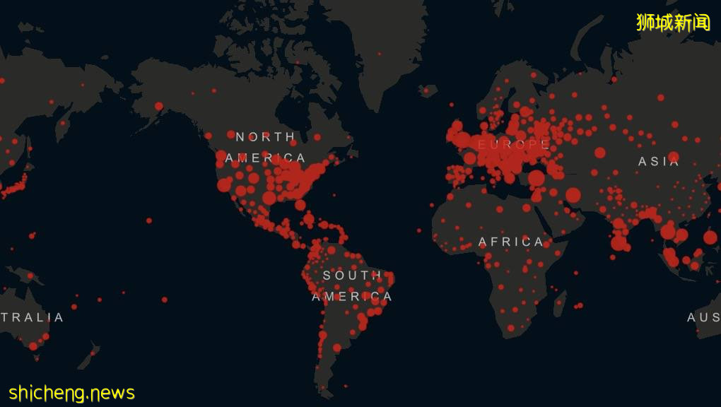 新加坡公布5大“黑区”，3天各到访超千例！这个国家不再公布新增病例
