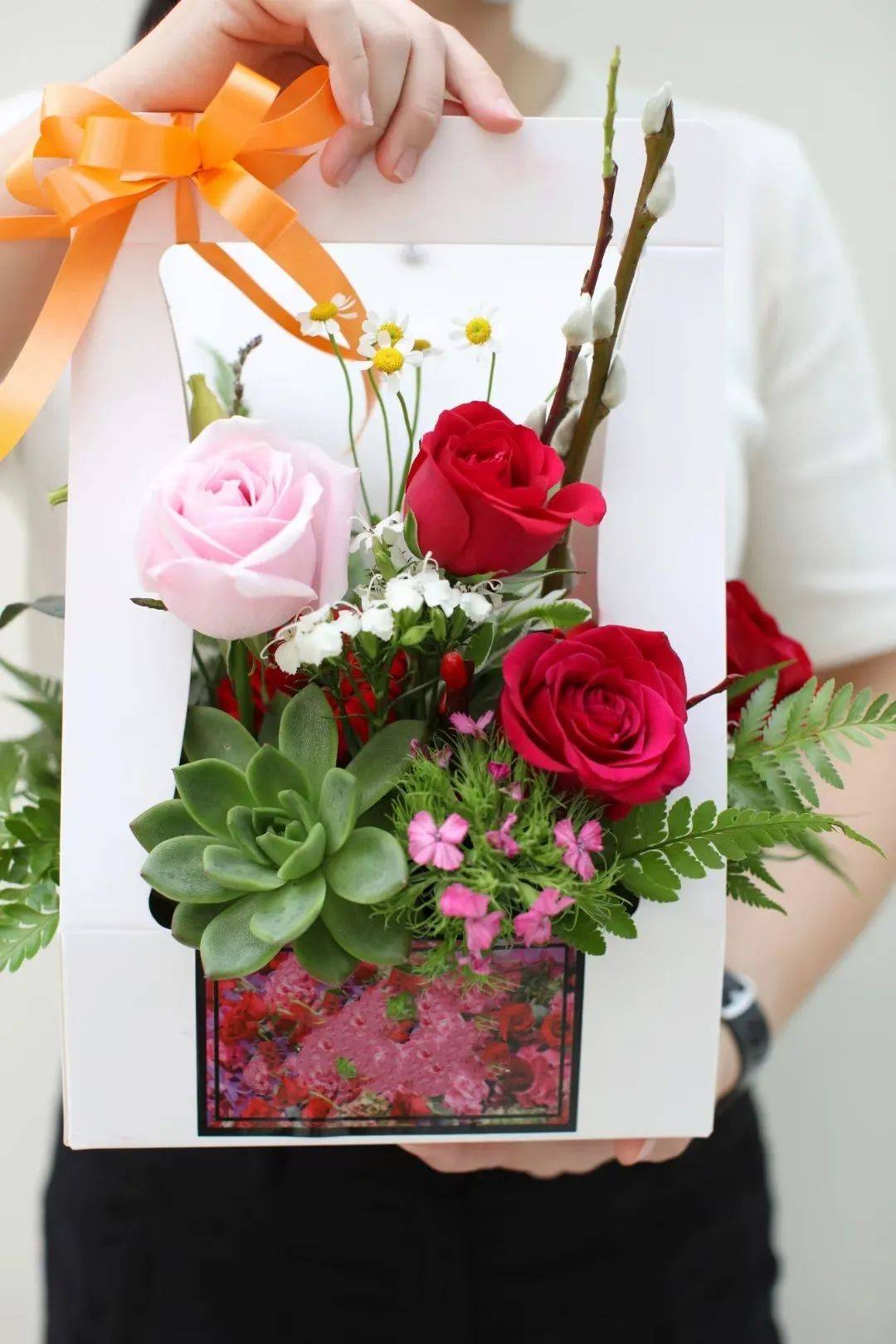 叮咚!你有一個情人節蛋糕請簽收!比玫瑰還好看的花也來了