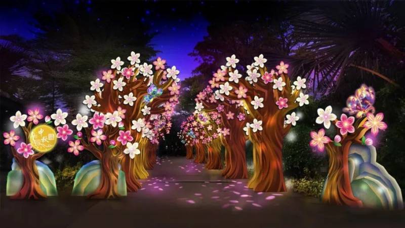 新加坡滨海湾花园中秋灯展来了!线上线下一起嗨