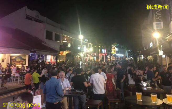 新加坡夜生活人頭湧頭、居然連口罩都不戴?報複性人潮不可取!