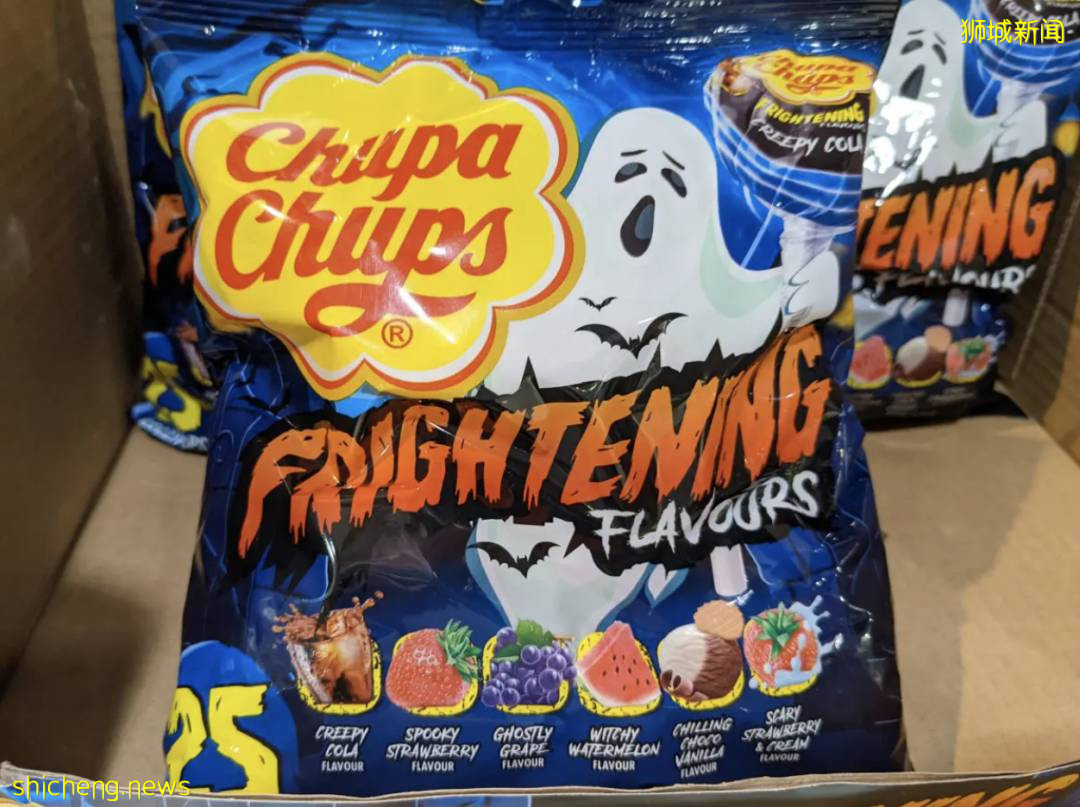 在新加坡过万圣节必备!各种限定款恐怖糖果,好新奇